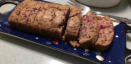 Cranberry and Toasted Pecans Holiday Bread