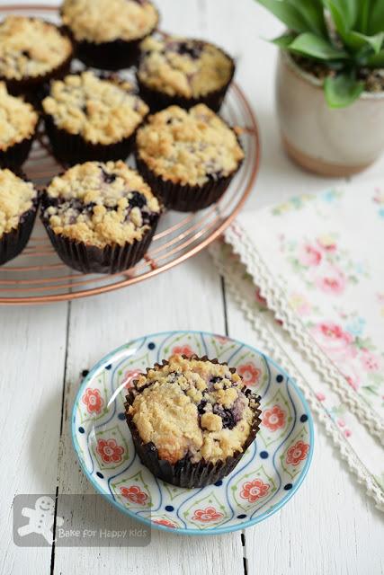 best blueberry buttermilk muffins ever streusel Carole Walter