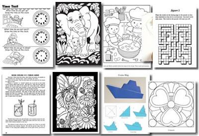 Freebie Dover Coloring Pages Puzzles More All Paperblog