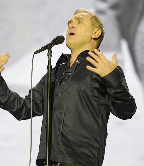 Morrissey performing at the Way Out West Festival