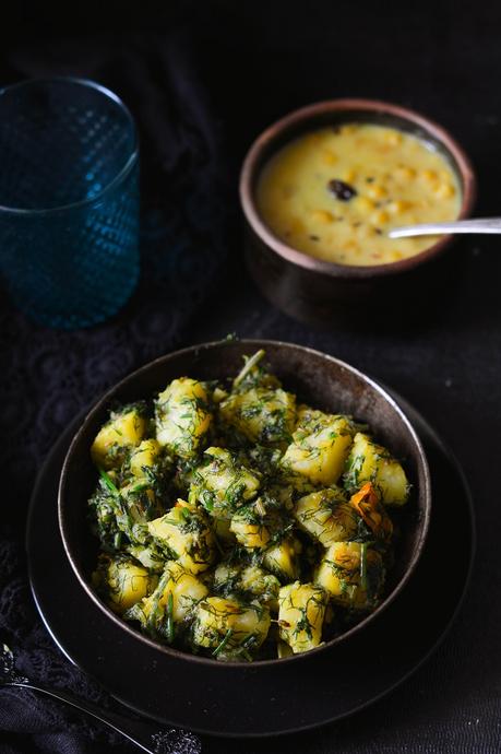 suva aloo ki sabzi