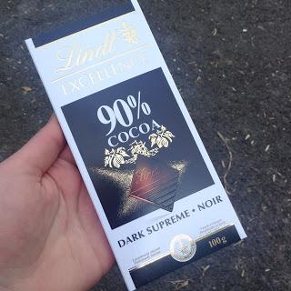 Lindt Excellence 90% Cocoa Supreme Dark Chocolate 