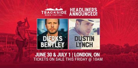 Trackside Music Festival 2018 Headliner Announcement: Dierks Bentley & Dustin Lynch