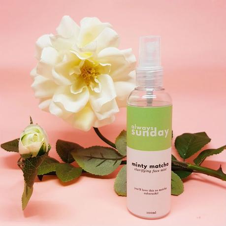 Always Sunday Minty Matcha Clarifying Face Mist Review