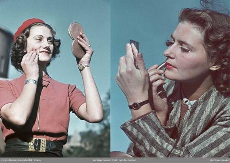 1940s Wartime Women-in-Color---Makeup 1940s Wartime Women-in-Color---Makeup