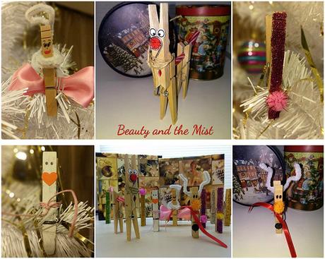 DIY: Christmas Crafts With Clothespins