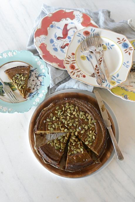 crunchy crust spiced pumpkin pie