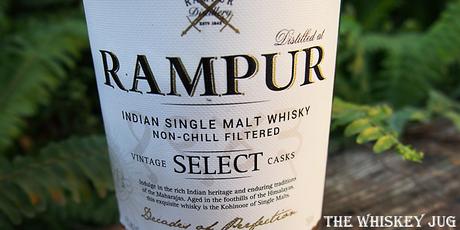 Rampur Indian Single Malt Label