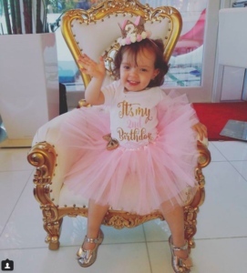 Ice -T & Coco’s Daughter Chanel Nicole Turns 2