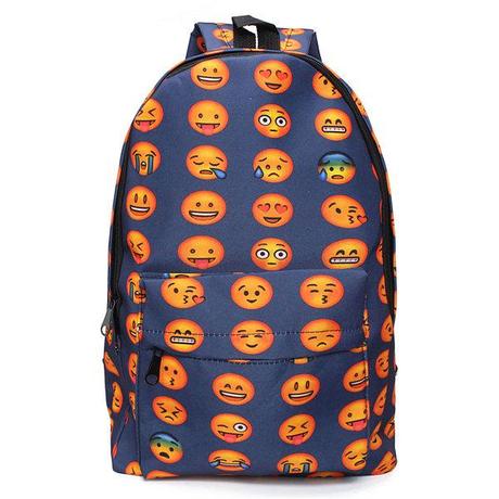 Newchic Cute Backpacks for Girls 2017 That You Will Love kawaii emonji backpack