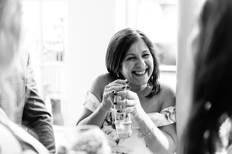 York & Albany Wedding Photography guest smiling