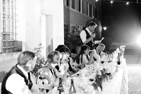 Villa Catignano Siena Wedding Photography best man speech