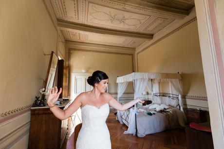 Villa Catignano Siena Wedding Photography bride preparation