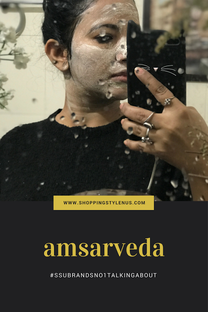 I am absolutely loving this Mud Mask by Amsarveda. A new brand that I have found out.