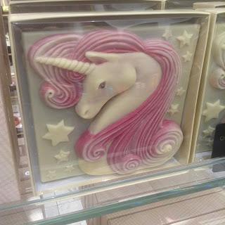 Choc on Choc White Chocolate Unicorn Slab