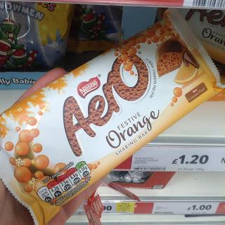 Nestle Aero Festive Orange Sharing Bar