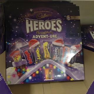 cadbury heroes advent calendar