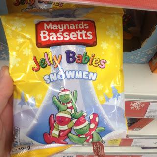 Maynards Bassetts Jelly Babies Snowmen