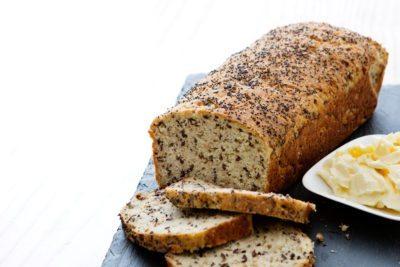 Soft keto loaf of bread