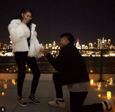 Model Chanel Iman And New York Giants Player Sterling Shepard Are Engaged!