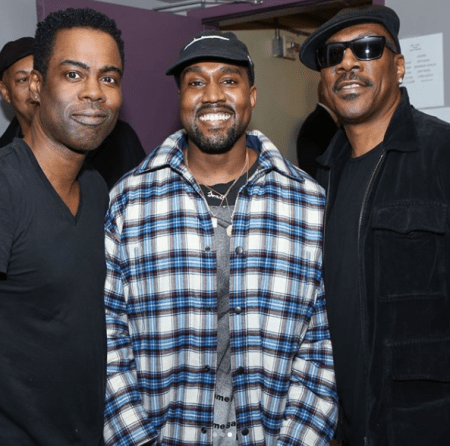 Eddie Murphy, Dr. Dre, Kanye West & More  Chris Rock’s ‘Total Blackout’ Tour Stop In L.A. [Pics]