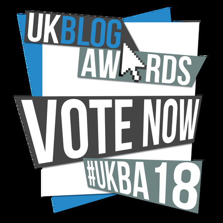 UK Blog Awards 2018 – VOTE NOW!
