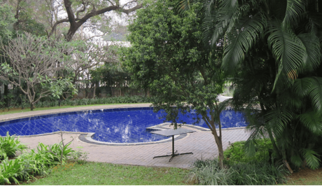 Swimming pool at Metropole