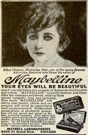 @VintageNews Thomas Lyle Williams created the first Maybelline mascara using petroleum jelly, coal dust, and ashes of a burnt cork