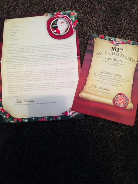A letter from Santa