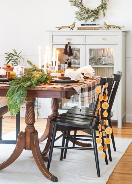 A Perfectly Plaid Holiday Table