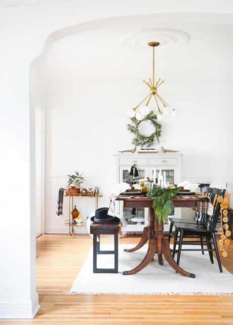 A Perfectly Plaid Holiday Table