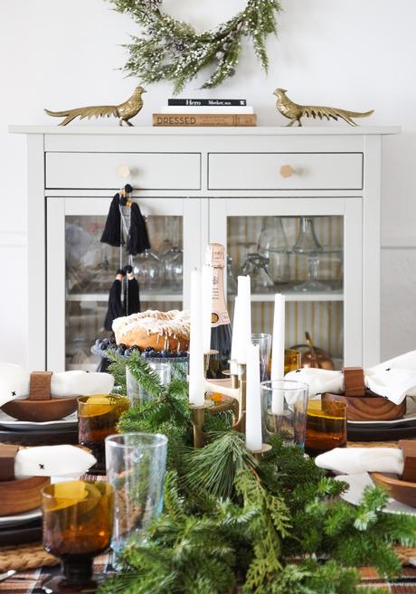 A Perfectly Plaid Holiday Table