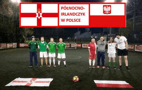 Śmieszne Historie o Piłce Nożnej w Polsce: Northern Ireland v. Poland 4 A Side Match in Belfast City Śmieszne Historie o Piłce Nożnej w Polsce: Northern Ireland v. Poland 4 A Side Match in Belfast City