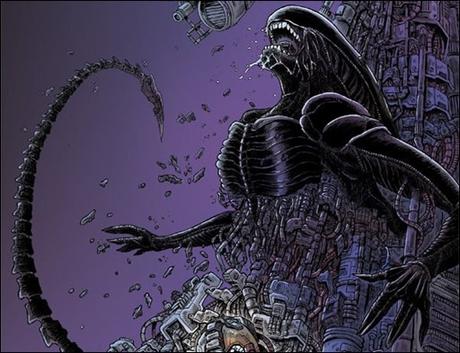 Preview – Aliens: Dead Orbit #4 by James Stokoe (Dark Horse)