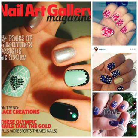 Image: free Nail Art Gallery Magazine