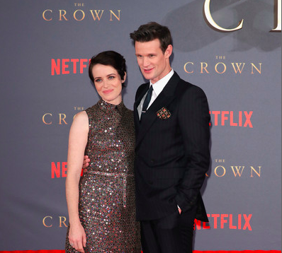 The Crown’s Matt Smith & Claire Foy Discuss Meghan Markle Marrying Prince Harry