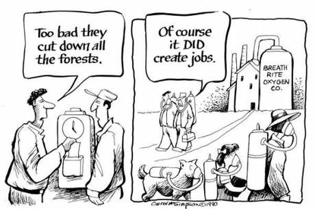 Cartoon guide to biodiversity loss XLV