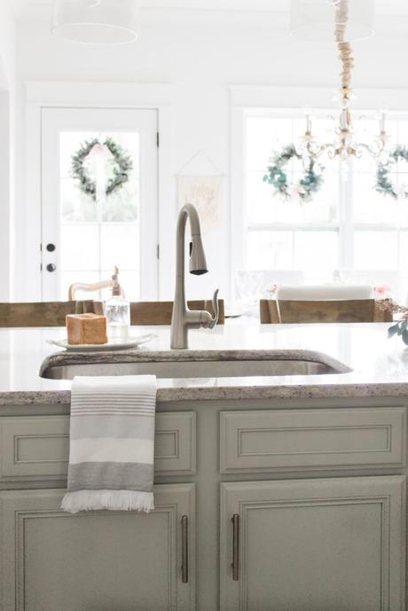 I’m Dreaming of a White Christmas Holiday Home Tour Part III- Kitchen