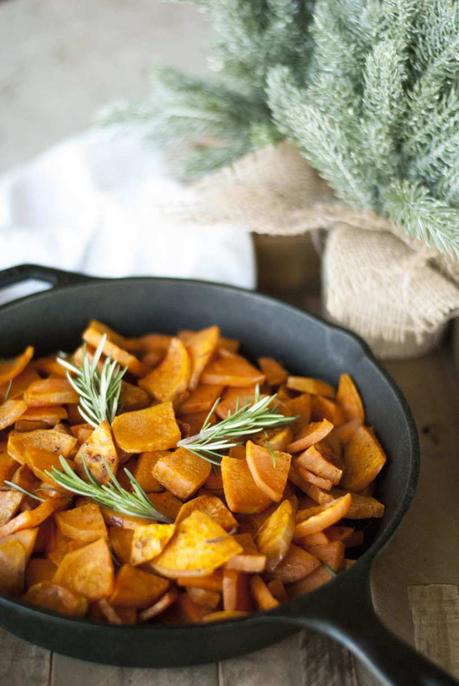 Cold Weather: Twin Kennedy Christmas Music and Truffle Rosemary Roasted Yams Recipe