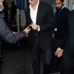 Hugh Jackman leaves Global House