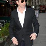 Hugh Jackman arrives at Global House