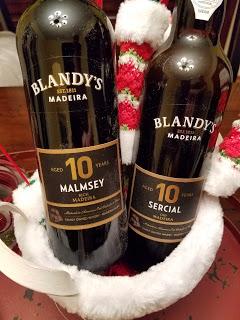 More John Adams & Blandy's Madeira Wine -  10 Year Old Malmsey and Sercial