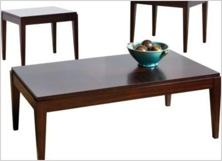 3 piece living room table set