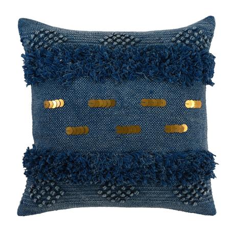 Seine Pillow in Ink Blue design by Classic Home
