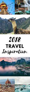 2018 Travel Inspiration - From Norway to Nepal