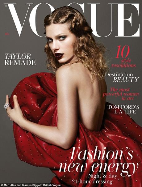 Taylor Swift Covers  British Vogue Pens Poem About Letting Go