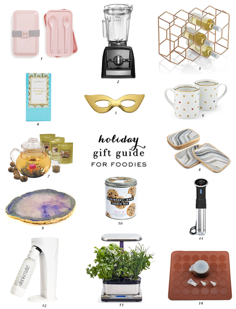 Holiday Gift Guide, Gift Guide, Gift Ideas, Holiday Gifting, Gifts for Foodies, Food & Cooking Gifts