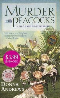 FLASHBACK FRIDAY- Murder with Peacocks by Donna Andrews- Feature and Review