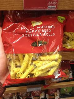 Marks & Spencer Honey Mustard Poppy Seed Tortilla Rolls