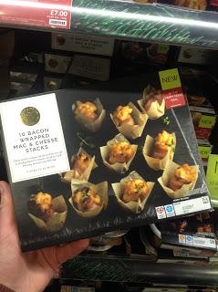 Marks & Spencer Bacon Wrapped Mac & Cheese Stacks